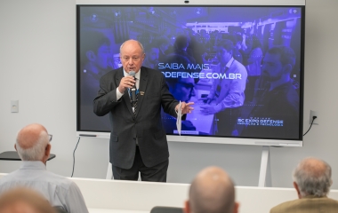FIESC recebe debates sobre formação profissional e tecnologias estratégicas para a indústria de defesa