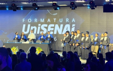 UniSENAI forma 187 profissionais alinhados às necessidades da indústria de SC