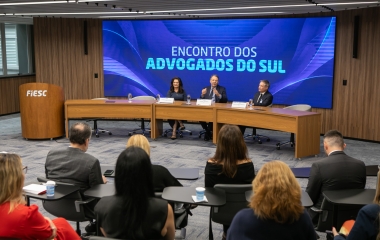 FIESC sedia encontro dos advogados do Sul