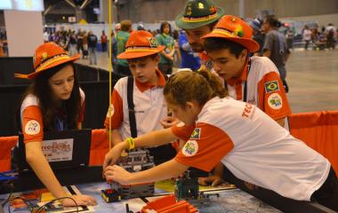 Catarinenses obtiveram a melhor colocação entre as equipes brasileiras (Foto: Fabiano Bachmann)