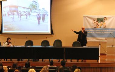 Superintendente do IEL/SC, Natalino Uggioni, que destacou os esforços para a ampliação da cobertura em Santa Catarina. (Foto: Fábio Almeida)