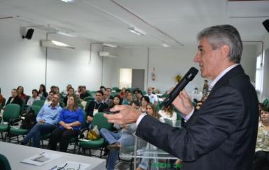 Carradore destacou esforços da FIESC para melhorar indicadores educacionais do Estado (Foto: PG Comunicação)