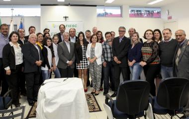 Integrantes da Câmara Regional do Movimento A Indústria pela Educação. Foto: Heraldo Carnieri