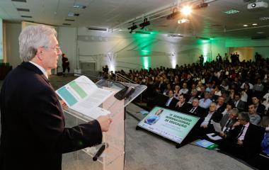 Côrte destacou o Movimento SC pela Educação e contribuições da ciência para o aprimoramento da educação brasileira (Foto: Marcos Quint)