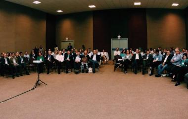 Congresso reúne cerca de 800 profissionais de recursos humanos de SC (Foto: Alana Schwoelk)