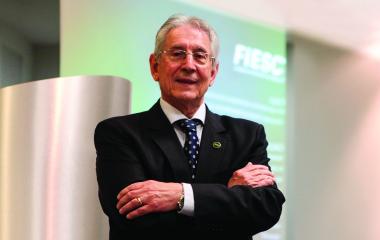 Presidente da FIESC, Glauco José Côrte. (Foto: Heraldo Carnieri)
