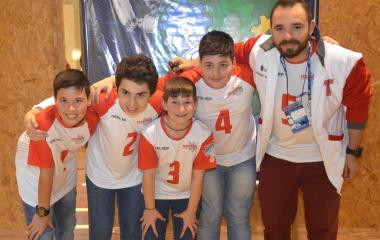 Alunos classificaram-se após disputa regional realizada em Blumenau, no mês de agosto (Foto: Fabiano Bachmann)