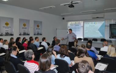 Evento contou com a participação de 50 profissionais de contabilidade. Foto: Nativa Comunicação.