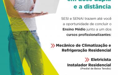 Cursos são gratuitos e podem ser concluídos em até 12 meses