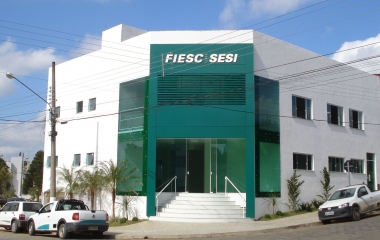 Unidade do SESI em Canoinhas