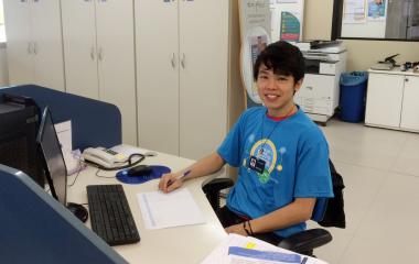 Guilherme Ito está na Portobello desde fevereiro e renovou seu contrato de estágio por mais seis meses (Foto: Divulgação/IEL)