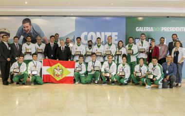 Competidores disputam provas que reproduzem desafios do mundo do trabalho. Foto: Fernando Willadino