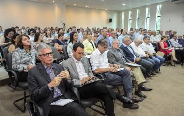 Encontros estão sendo realizados nas 16 vice-presidências regionais da FIESC (foto: Heraldo Carnieri)