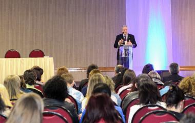 Côrte conversou com professores sobre os desafios da educação. Foto: Heraldo Carnieri 