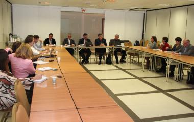 Encontro realizado na FIESC analisou os dados coletados até o momento pela pesquisa (Foto: Filipe Scotti)