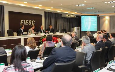 Reunião avaliou evolução do Movimento A Indústria pela Educação ao longo de 2015. Foto: Heraldo Carnieri