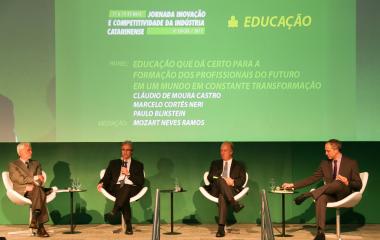 Especialistas debateram educação que dá certo em um mundo em constante transformação (Foto: Marcus Quint)