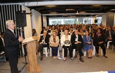 Côrte participou da conferência anual do Rotary Club, este ano realizada em Palhoça (Foto: Marcus Quint)