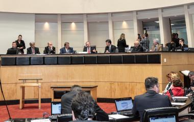 Campanha Adoção- Laços de amor foi lançada nesta quarta-feira (25) durante sessão ordinária da ALESC (Foto: Heraldo Carnieri)