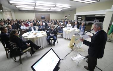 Empresário catarinense passa por dificuldade, mas não se deixa abater, afirmou Côrte (foto: Júnior Duarte)