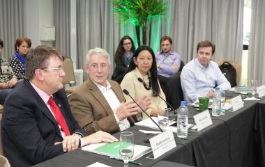 Reunião teve relatos da FIESC, de Santa Catarina, Distrito Federal, Paraíba e Mato Grosso do Sul (Foto: Heraldo Carnieri)