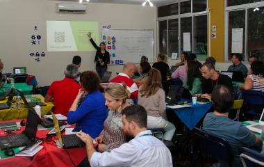 Plataforma Google Apps for Education oferece tecnologia aberta e gratuita  (Foto: Filipe Scotti) 