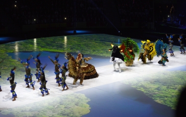 Cerimônia de abertura. Foto: José Paulo Lacerda/CNI