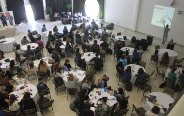 Primeiro workshop criativo reuniu 90 participantes em Blumenau (Foto: Divulgação/SENAI)