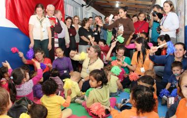 Creche atende em período integral ininterrupto, inclusive aos sábados e feriados (Foto: Xico Stocker)