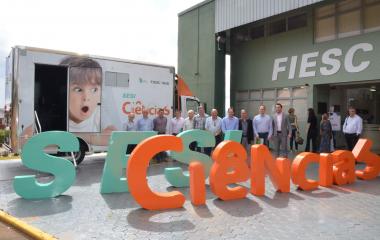 Lançamento do programa ocorreu nesta quarta (24), em Caçador. Foto: Jorge Tadeu