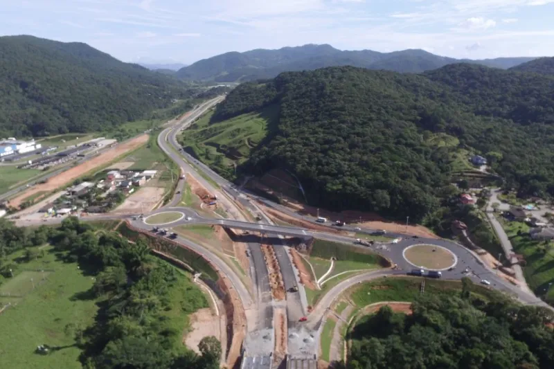 Contorno Viário da Grande Florianópolis (Foto: Autopista Litoral Sul)
