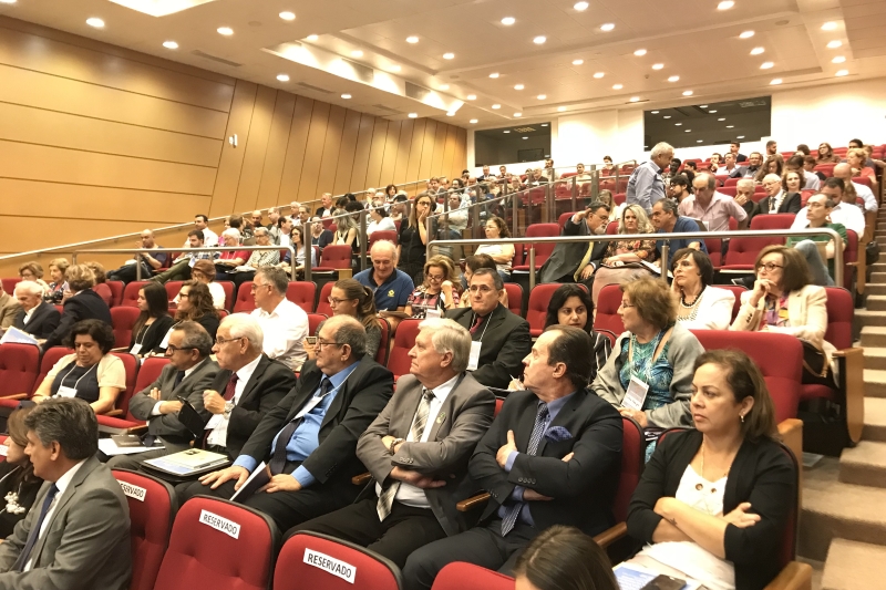 Vice-presidente regional da FIESC, Tito Schmitt, na abertura do Congresso de 270 anos da cultura açoriana em SC