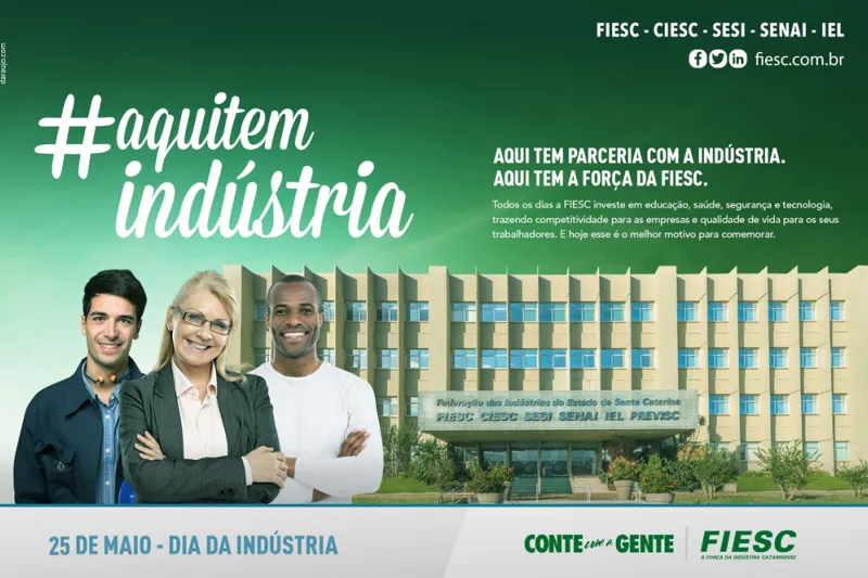 Campanha #aquitemindústria
