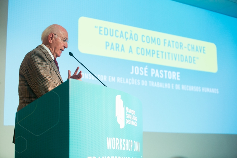 Pastore defendeu educação como estratégia para uma indústria mais competitiva. Foto: Marcos Campos