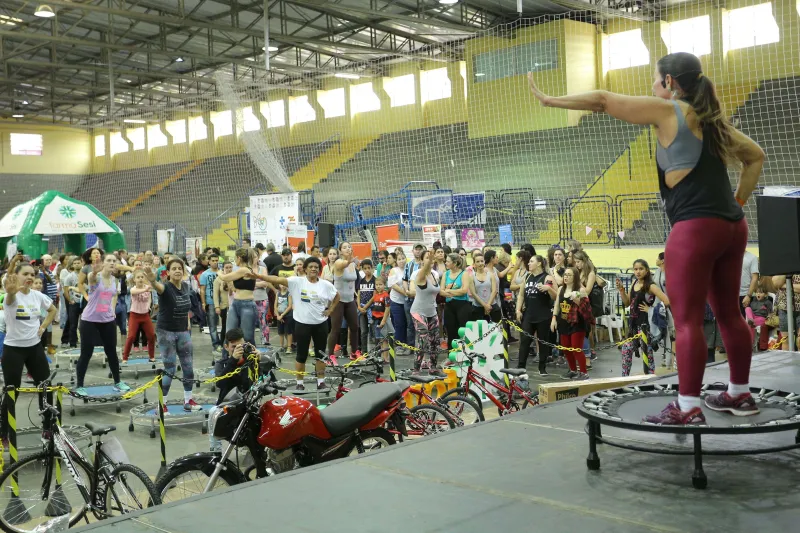 Joinville contabilizou mais de 18 mil atendimentos (Foto: Elton Costa)