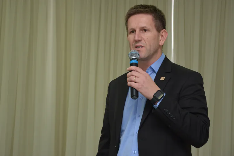 Presidente da ACIC, Cidnei Luiz Barozzi (foto: MB Comunicação)