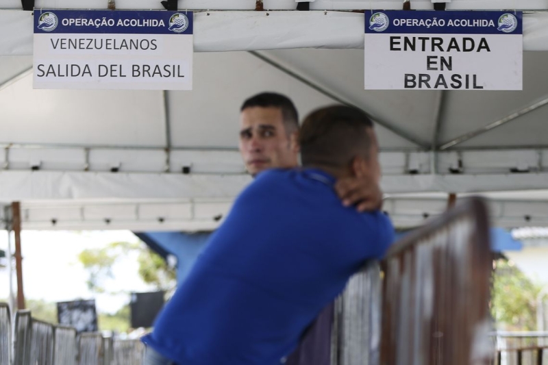 Brasil tem recebido imigrantes venezuelanos, especialmente a partir de Roraima, estado que faz fronteira com a Venezuela (foto: Marcelo Camargo/Agência Brasil)