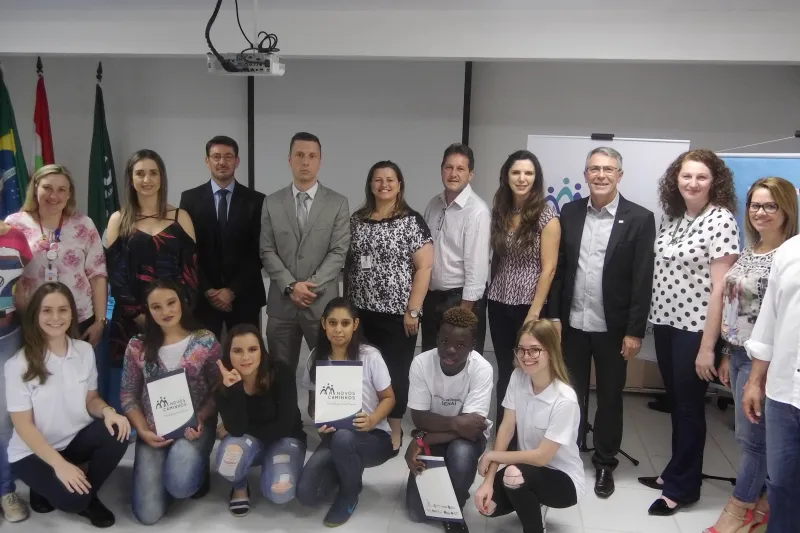 Evento foi realizado no SESI em Concórdia. Foto: PG Comunicação