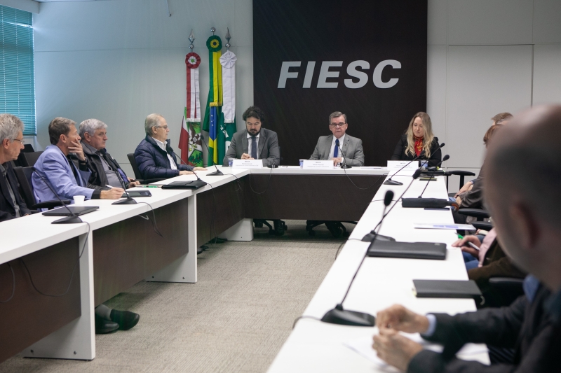 Reunião foi realizada nesta quinta-feira (18), em Florianópolis (foto: Filipe Scotti)