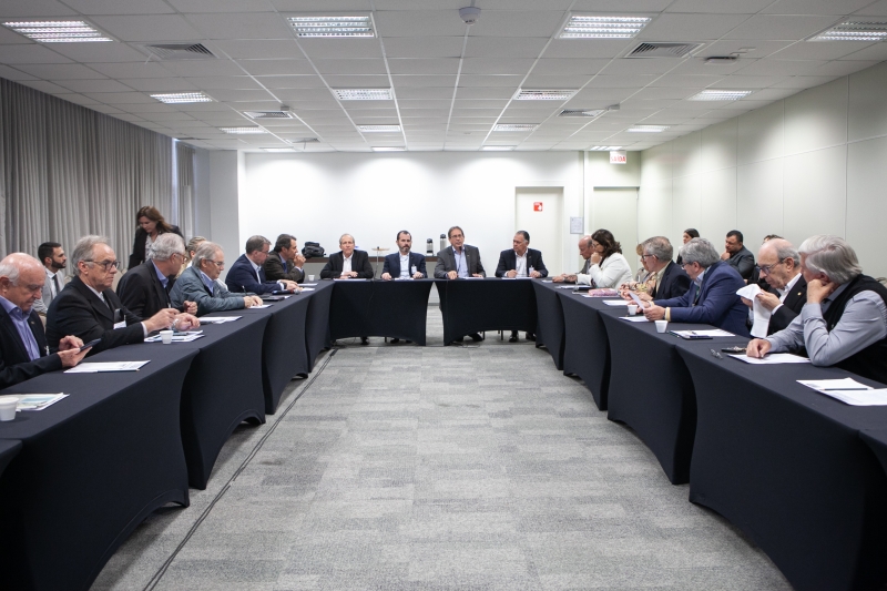 Reunião foi realizada nesta quinta-feira (15), em Florianópolis (foto: Filipe Scotti)