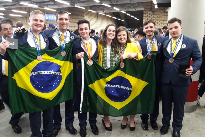 Catarinenses que conquistaram medalhas e certificados de excelência internacional