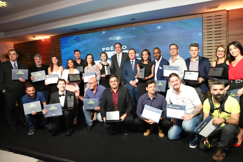 Profissionais que venceram a edição 2019 do prêmio (foto: Filipe Scotti)
