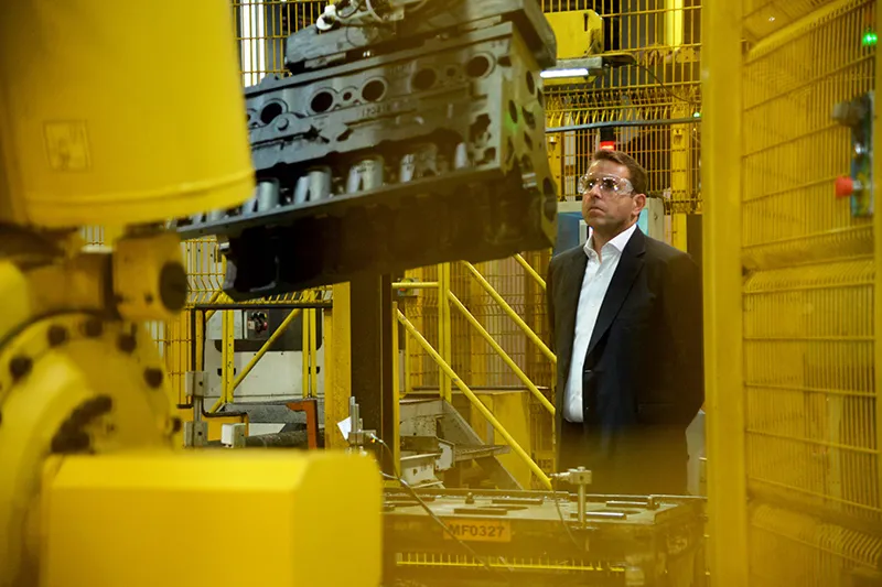 Fernando de Rizzo, presidente da Tupy, diz: "Trabalhamos no desenvolvimento de novas tecnologias e materiais que poderão impactar significativamente o mercado nos próximos anos".