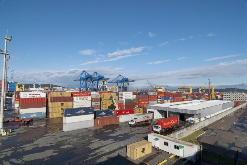 Complexo Portuário do Itajaí-Açu integra os portos de Itajaí e Navegantes