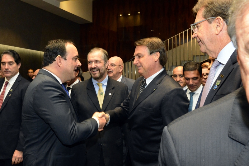 Encontro com presidente da República foi realizado na CNI, em Brasília (foto: Miguel Angelo)
