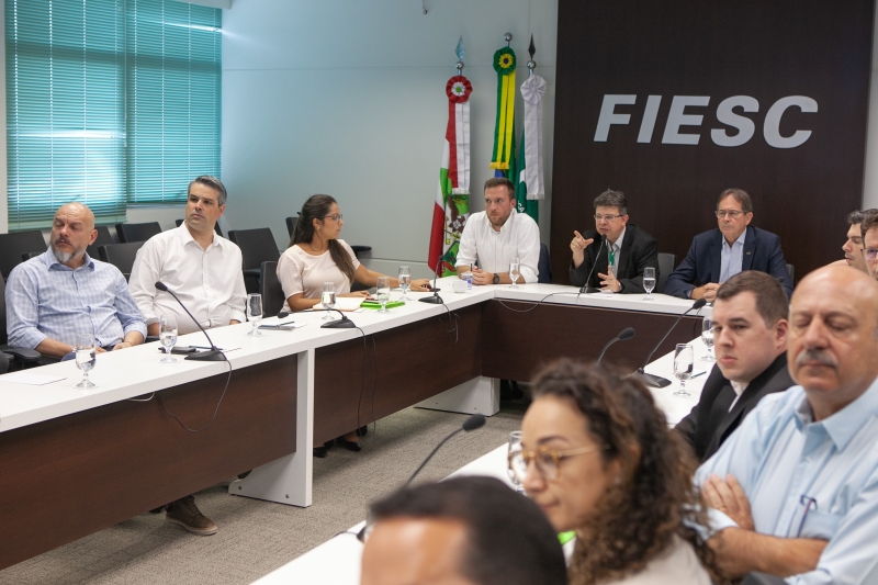 Encontro foi realizado na FIESC, em Florianópolis (foto: Filipe Scotti)