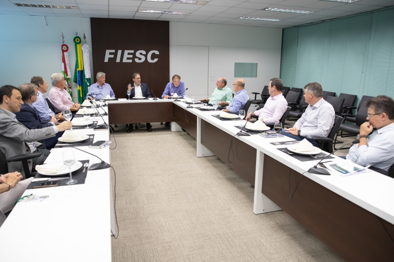 Encontro ocorreu na sede da FIESC (foto: Filipe Scotti)