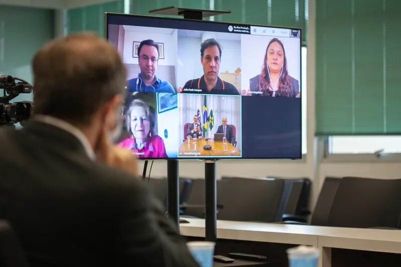 Webinar As relações da indústria catarinense e a tecnologia. Foto: Filipe Scotti