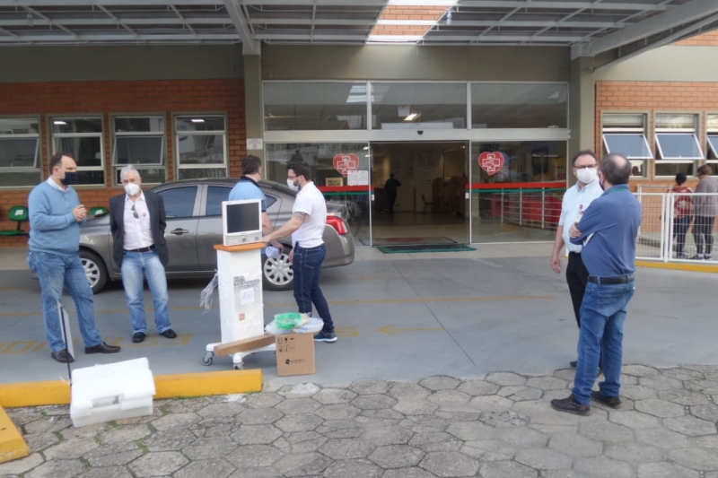 Fundação de Saúde do Alto Vale do Itajaí, em Rio do Sul, também recebeu equipamento