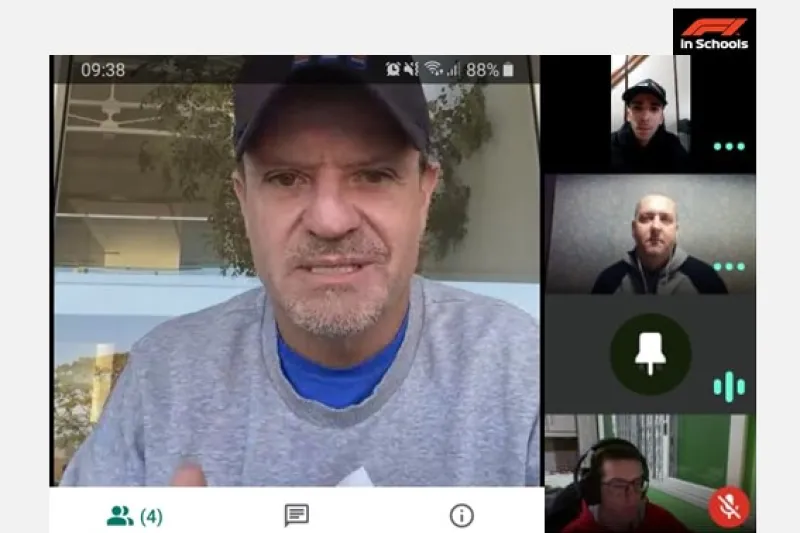 Experiência do piloto brasileiro contribui para o aperfeiçoamento do projeto dos estudantes